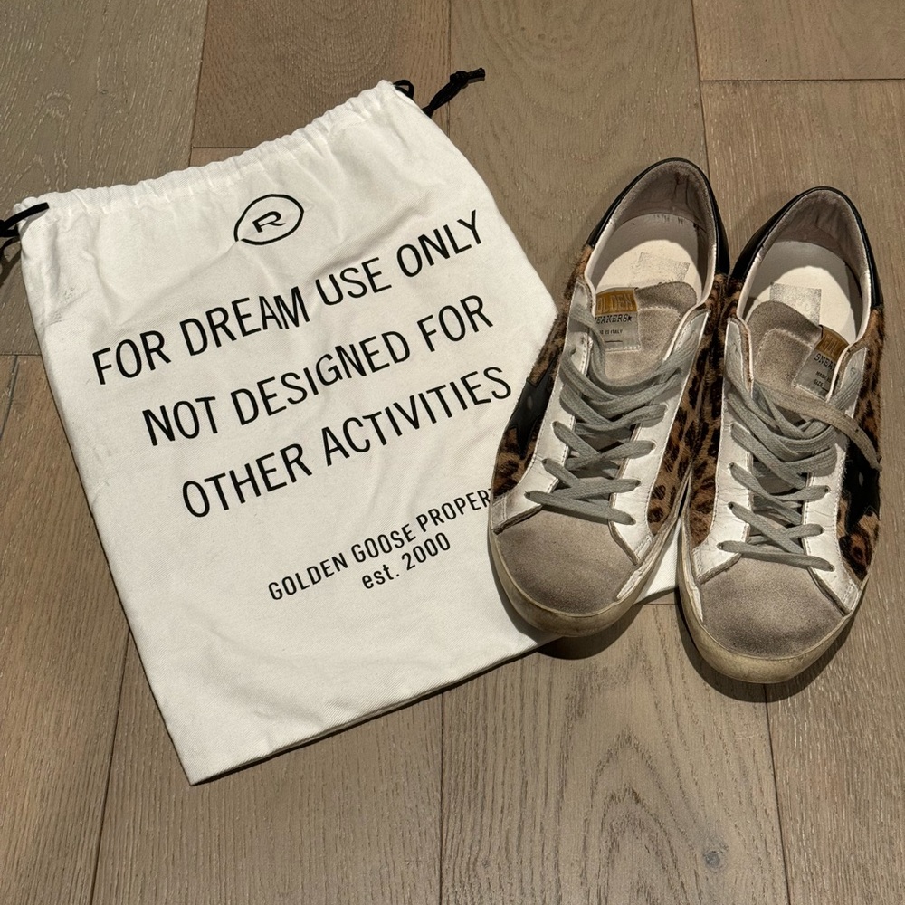 Golden Goose Super Star Leopard Sneakers 39